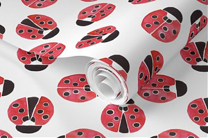 Fabrics - Ladybugs -