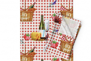 Kitchen towel - Let's picnic -