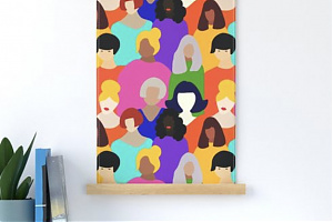 Wallhang - We are women, we are amazing -